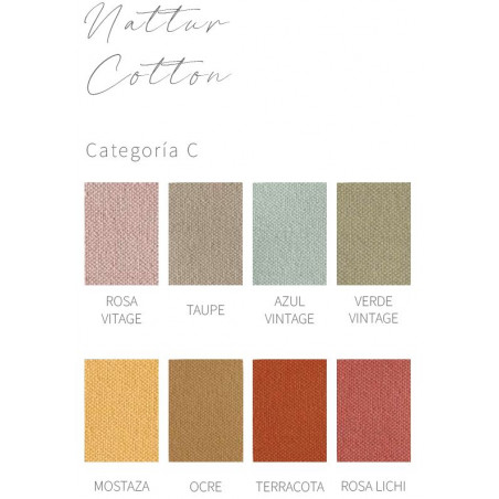 Muestrario de colores Nattur Cotton