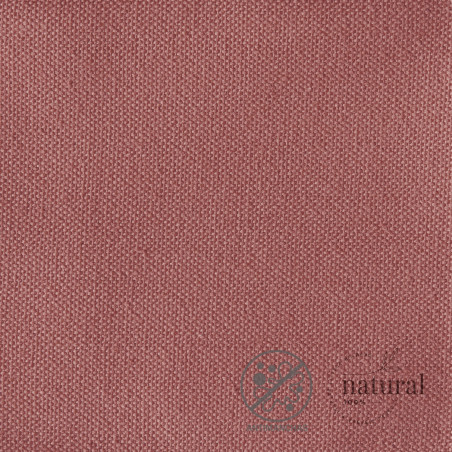 Muestra de tejido Nattur Cotton, color Rosa Lichi. Serie C