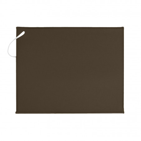 Cabecero pequeño, tapizado en color Marrón, tejido Linetex. Serie A